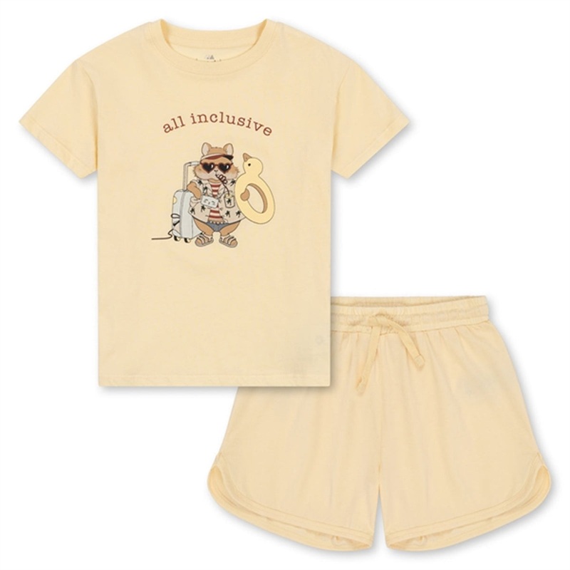 Konges Sljd Banana Crepe Famo Set