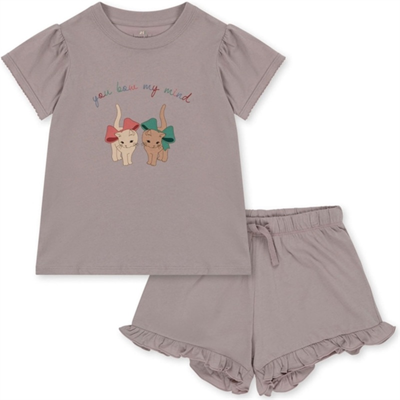 Konges Sljd Gull Gray Famo Frill Set