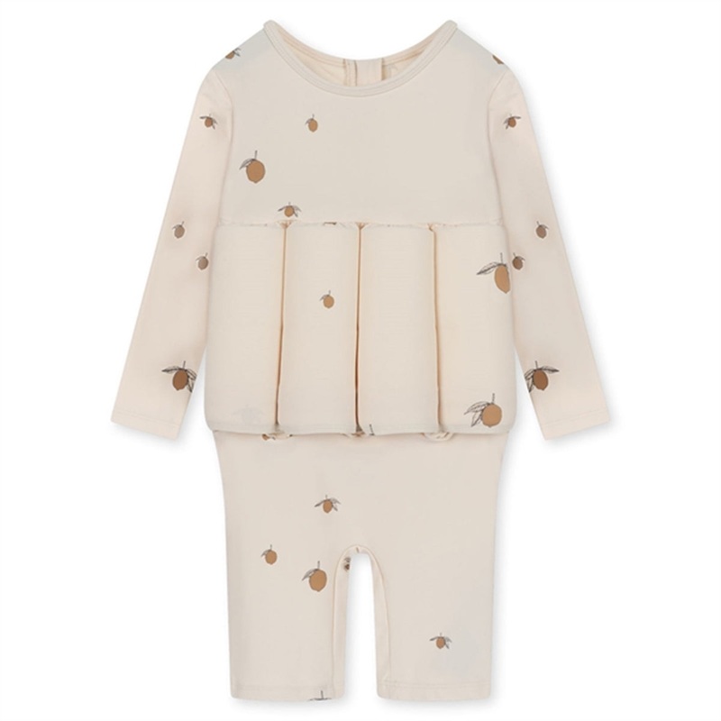 Konges Sljd Lemon Float UV Swim Onesie