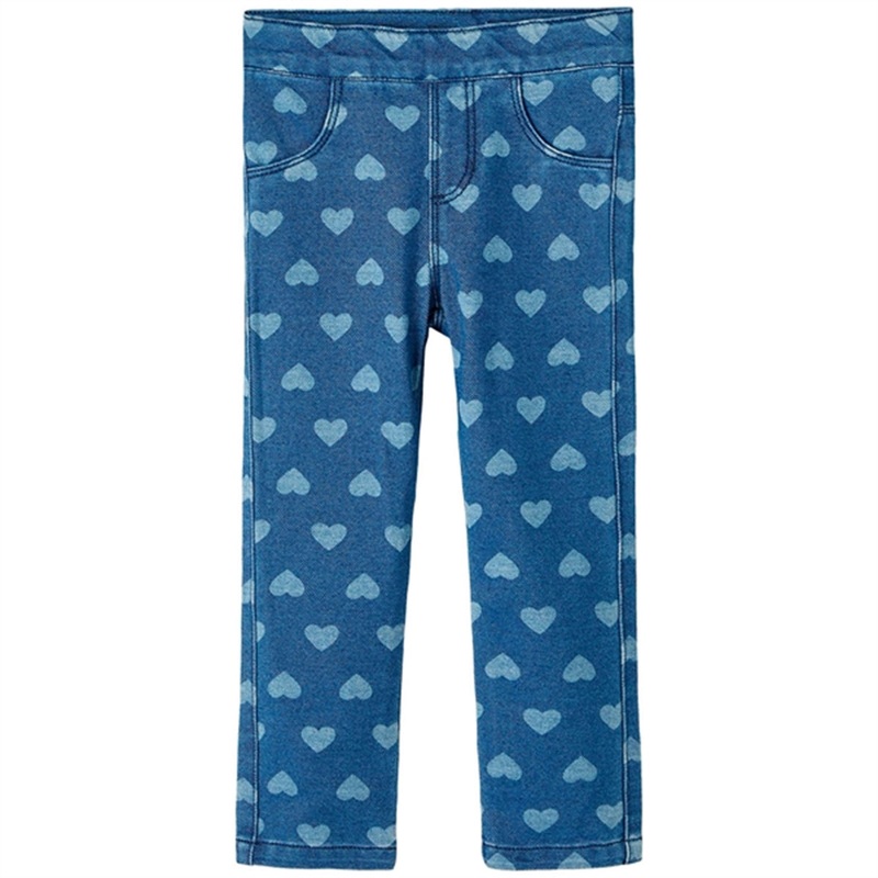 Name it Dark Blue Denim Sally Slim Leggings Noos