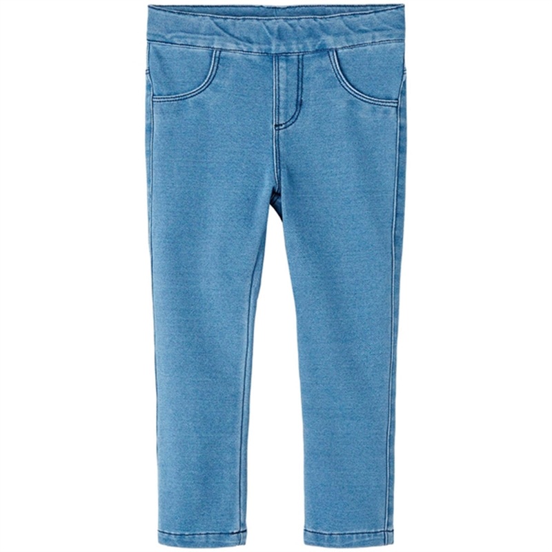 Name it Medium Blue Denim Sally Slim Leggings Noos