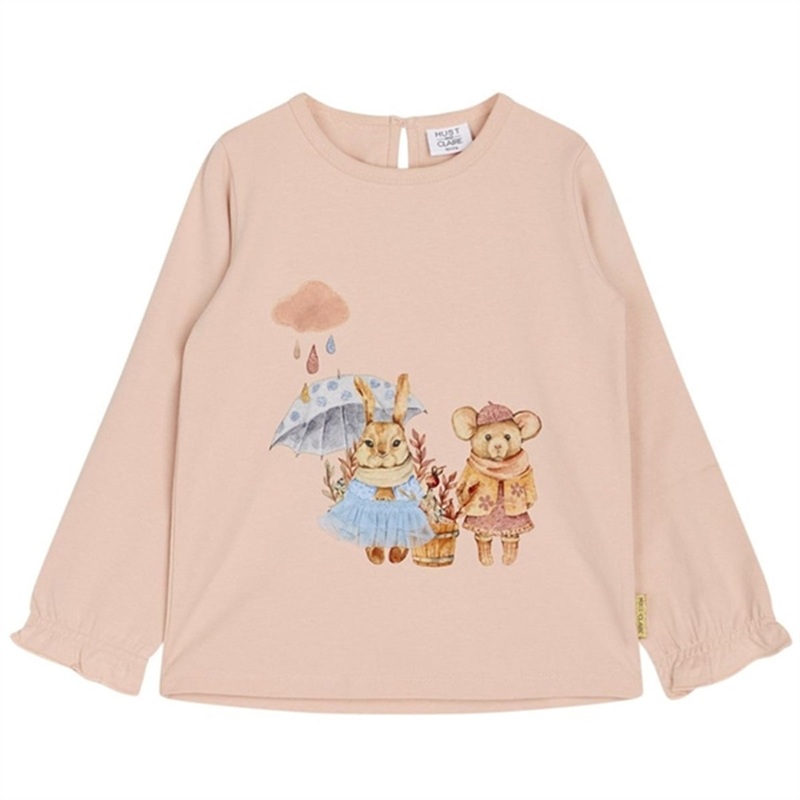 Hust \u0026 Claire Baby Peach Dust Ammy Blouse