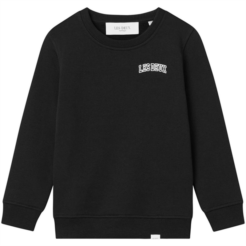 Les Deux Kids Black\/Ivory Blake Sweatshirt