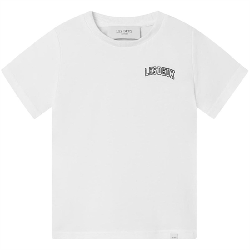 Les Deux Kids White\/Black Blake T-Shirt
