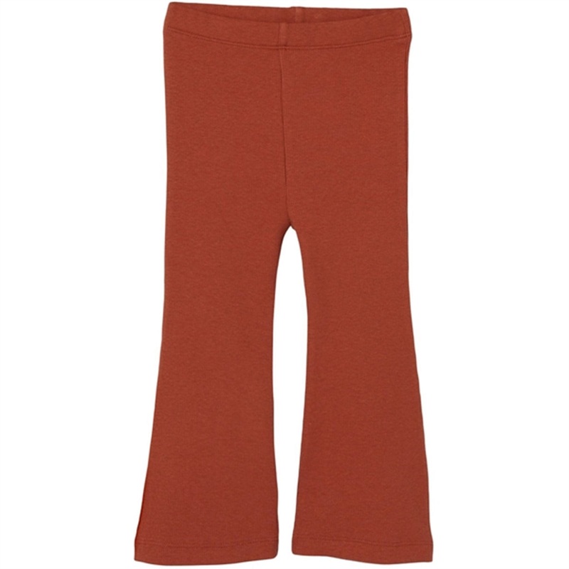 Lil’Atelier Baked Clay Gago Bootcut Leggings