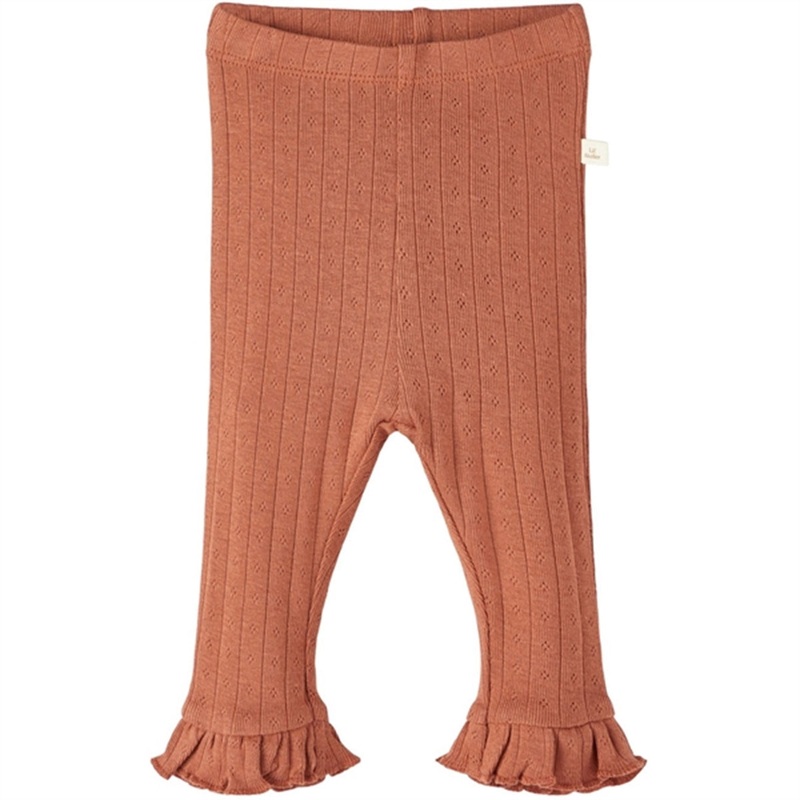 Lil’Atelier Baked Clay Rachel Slim leggings