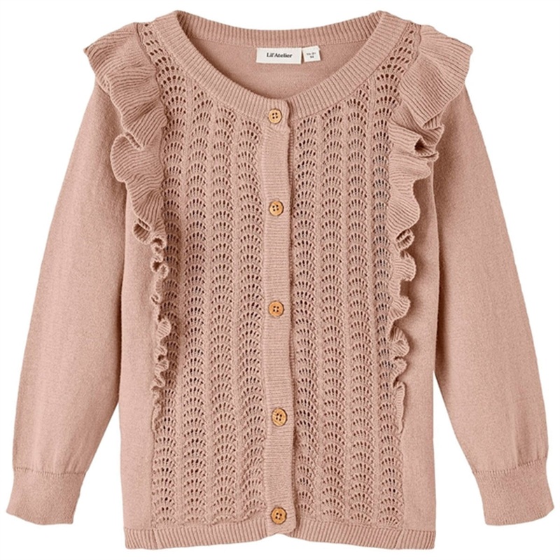 Lil’Atelier Rose Dust Lara Knit Cardigan