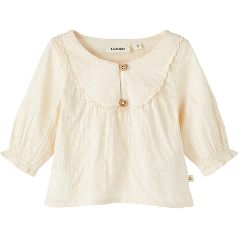 Lil’Atelier Whitecap Gray Kaya Loose Shirt