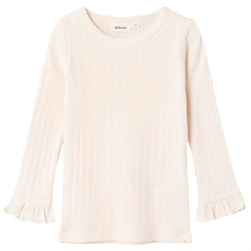 Lil’Atelier Whitecap Gray Rachel Slim Blouse