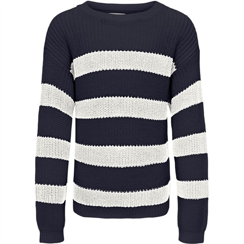 kids only Night Sky Cloud dancer Sif Striped Knit Blouse