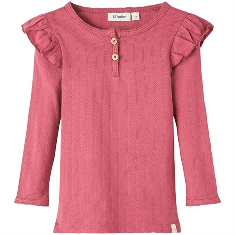 Lil’Atelier Dry Rose Nala Slim Blouse