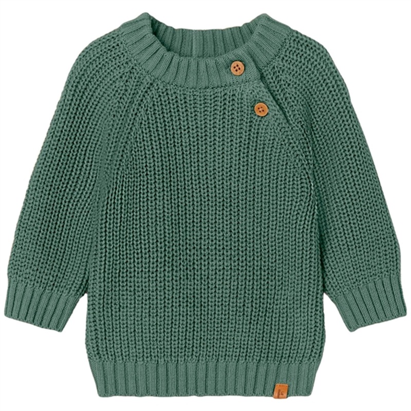 Lil’Atelier Laurel Wreath Emlem Knit Blouse