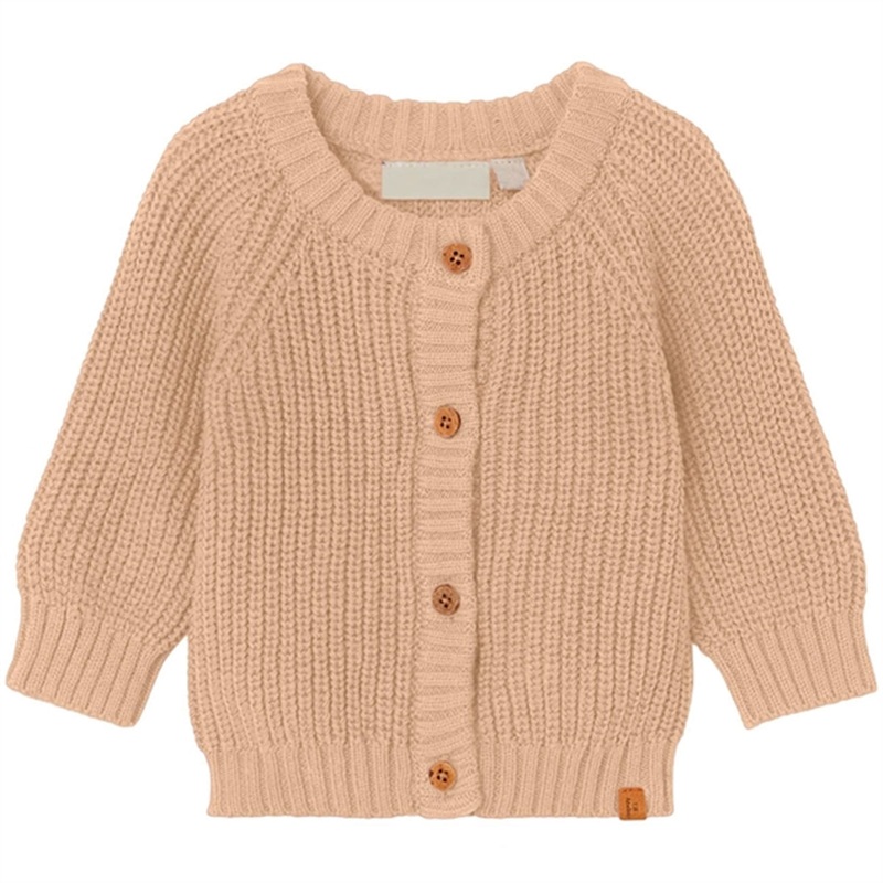 Lil’Atelier Warm Sand Emlen Knit Cardigan