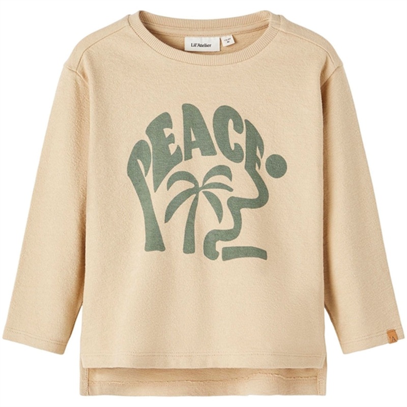 Lil’Atelier Warm Sand Nelo Loose Blouse