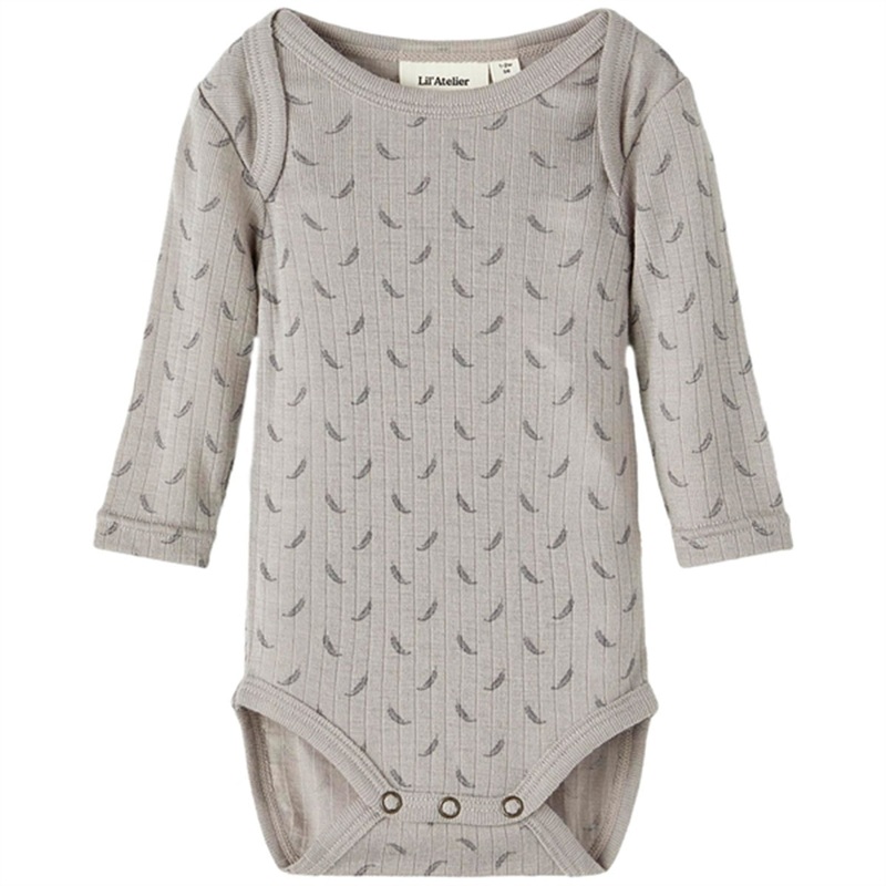 Lil’Atelier Wet Weather Fargo Slim Wool Body