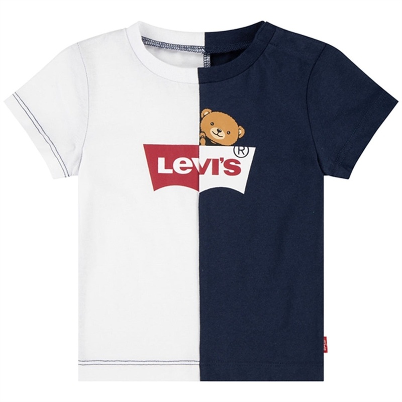 Levi’s Baby Spliced Graphic T-Shirt Dress Blues