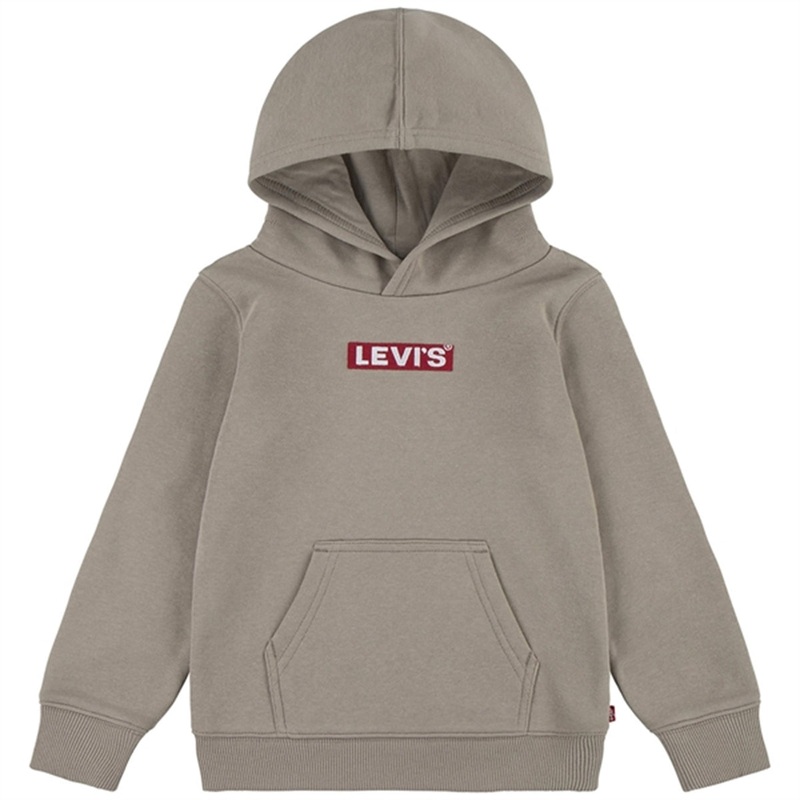 Levi’s Box Tab Pullover Hoodie Rusty Aluminum