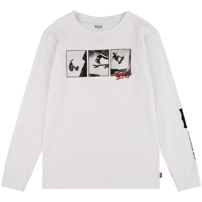 Levi’s Photoreal Long Sleeve T-Shirt Bright White