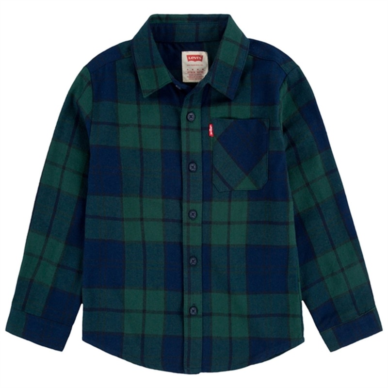 Levi’s Plaid Flannel Pocket Shirt Sycamore
