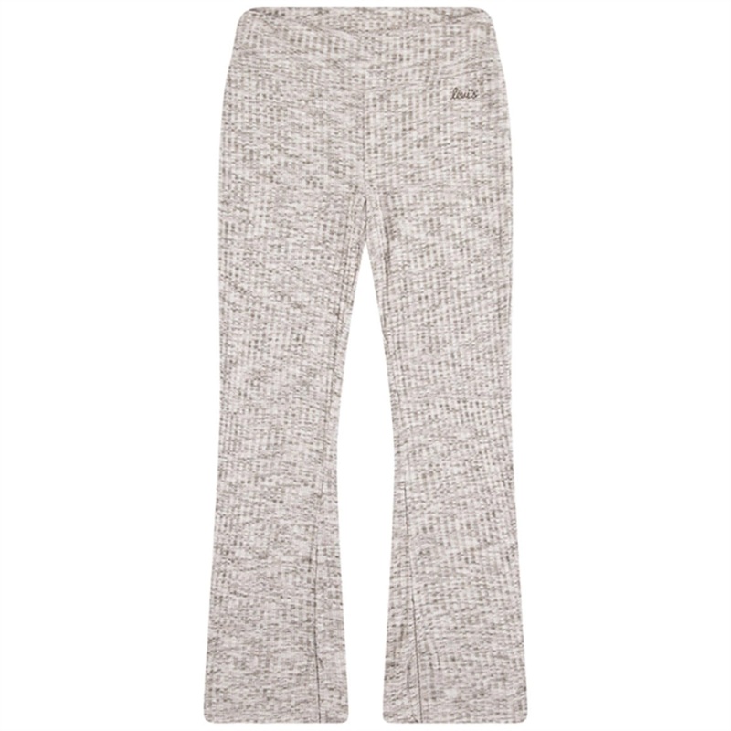 Levi’s Space Dye Flared Knit Pants Creme Brulee