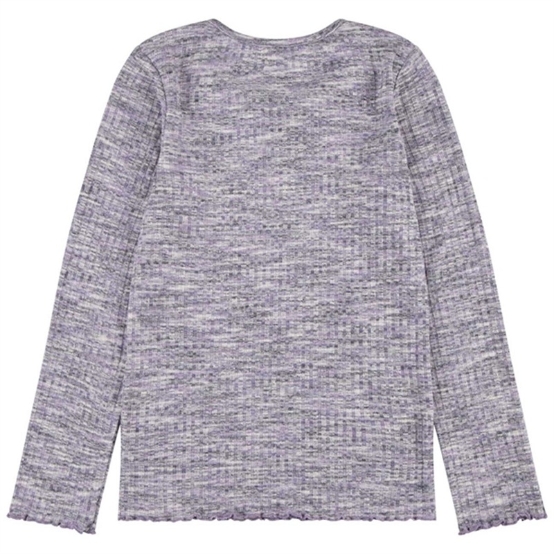 Levi’s Space Dye Long Sleeve Blouse Purple Rose