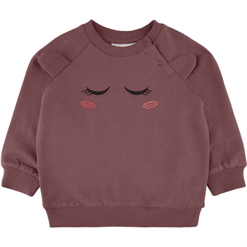 THE NEW Siblings Rose Brown Henny Sweatshirt