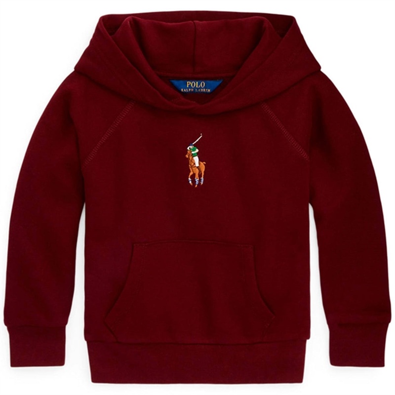 Polo Ralph Lauren Girl Hoodie Harvard Wine