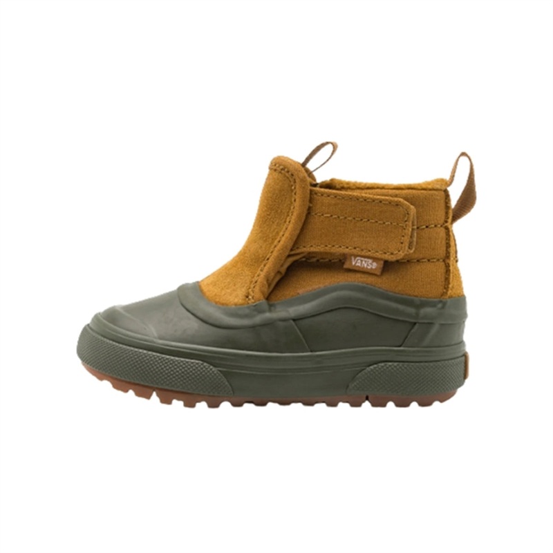 VANS Td Slip-On Hi Terrain V Brown\/Green Sneakers