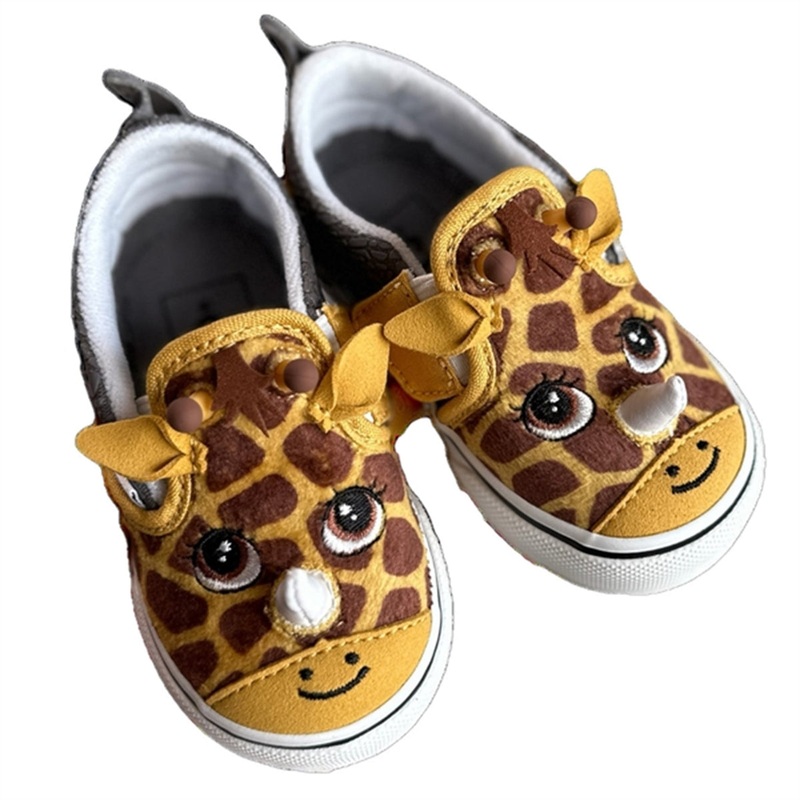 VANS Td Slip-On V Rinoceraffe Ochre\/Forest Gray Sneakers