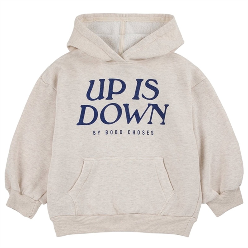 Bobo Choses Beige Up Is Down Hoodie