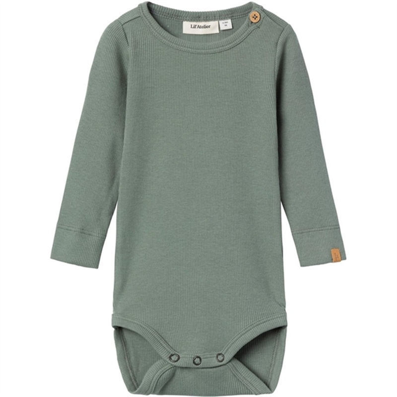 Lil’Atelier Agave Green Solid Gago Slim Body Noos