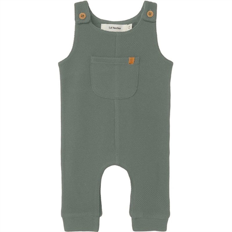 Lil’Atelier Agave Green Talio Sweat Overall
