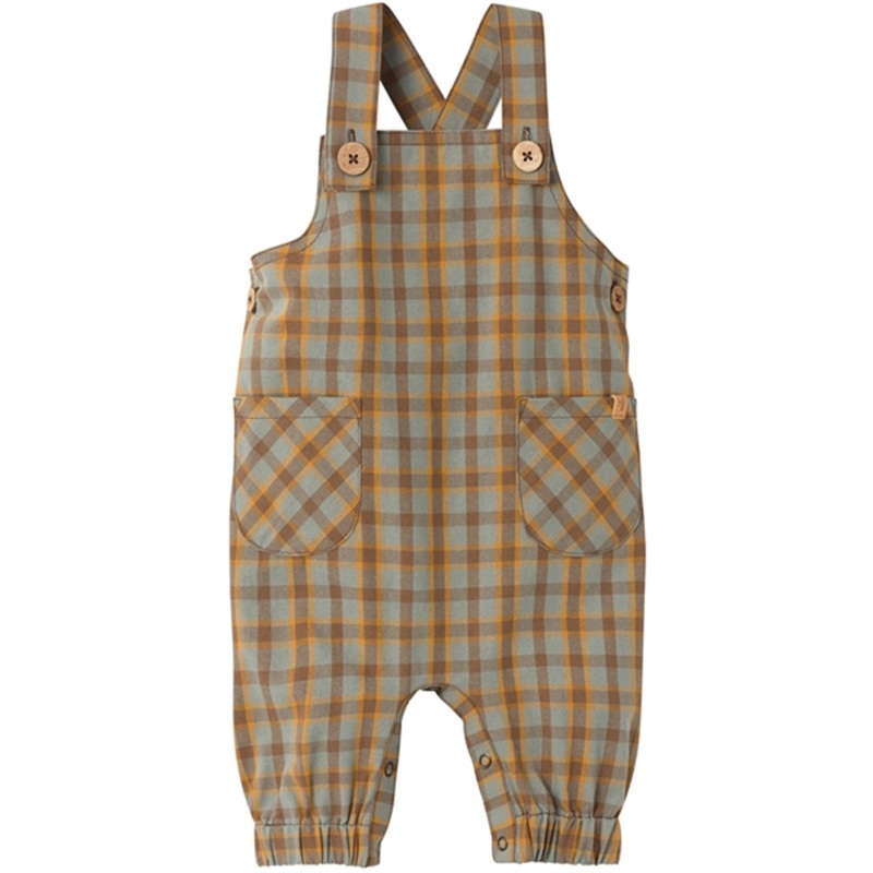 Lil’Atelier Agave Green Teo Loose Overall