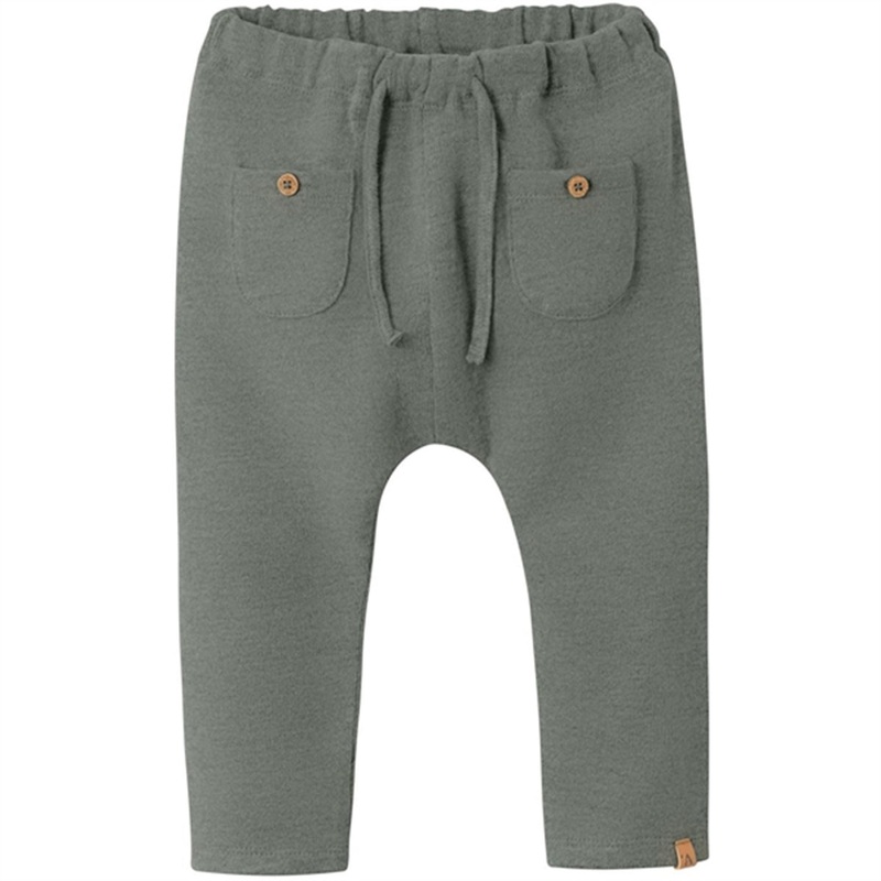 Lil’Atelier Agave Green Thor Loose Pants