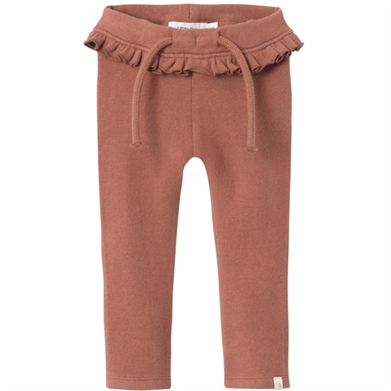 Lil’Atelier Carob Brown Thora Slim Leggings