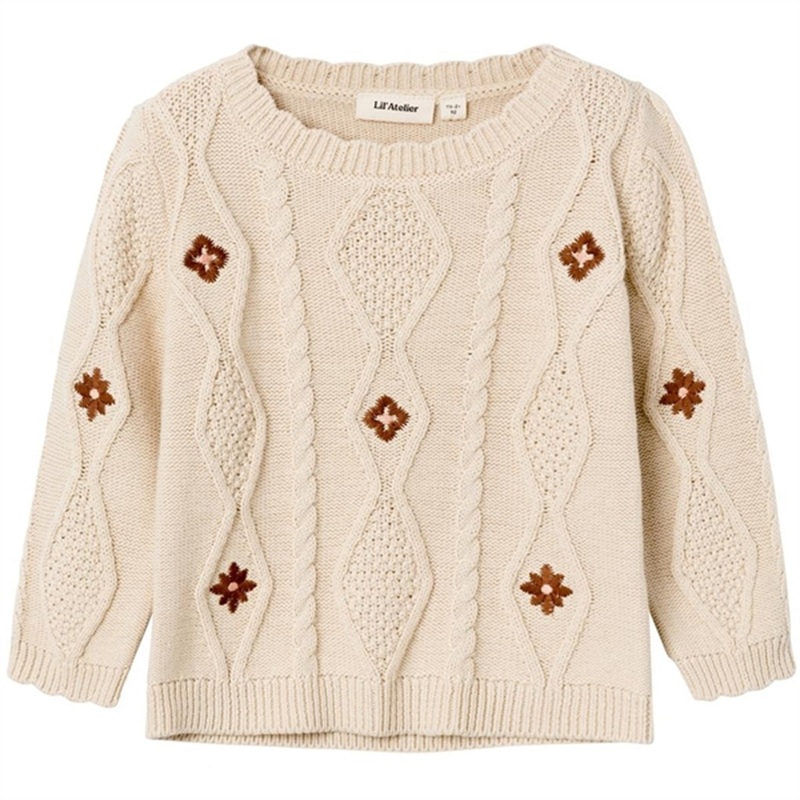 Lil’Atelier Fog Tila Knitt Blouse