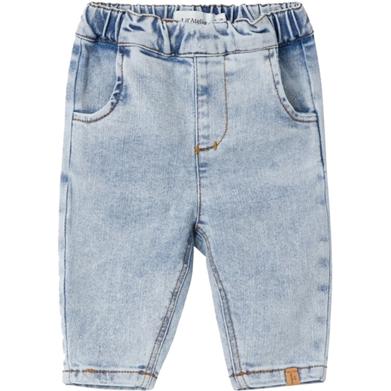 Lil’Atelier Light Blue Denim Ben Tapered Jeans Noos