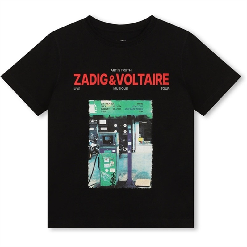 Zadig \u0026 Voltaire Black T-shirt