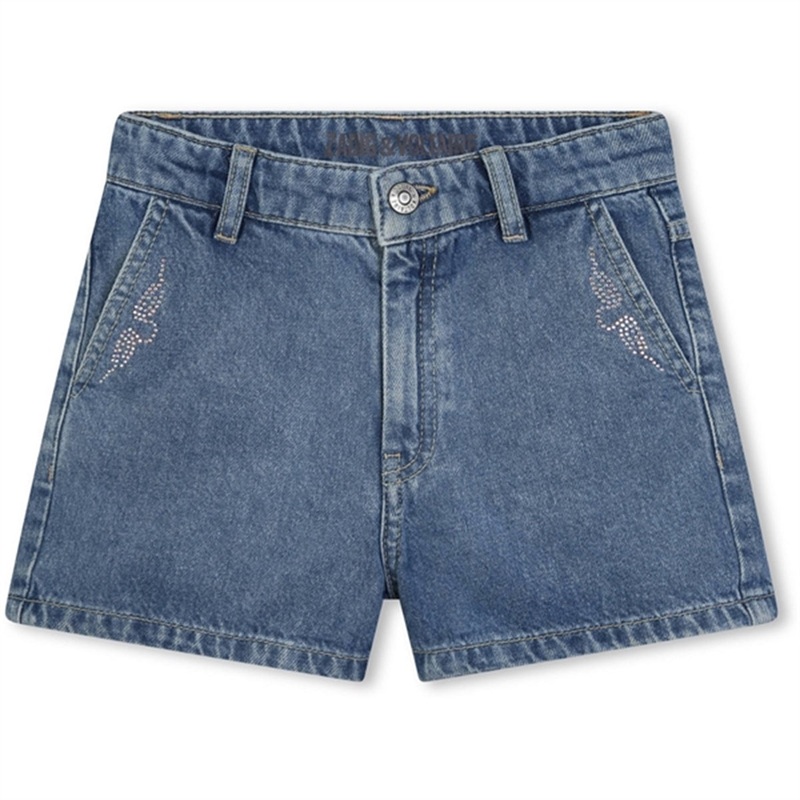 Zadig \u0026 Voltaire Denim Blue Denim Shorts