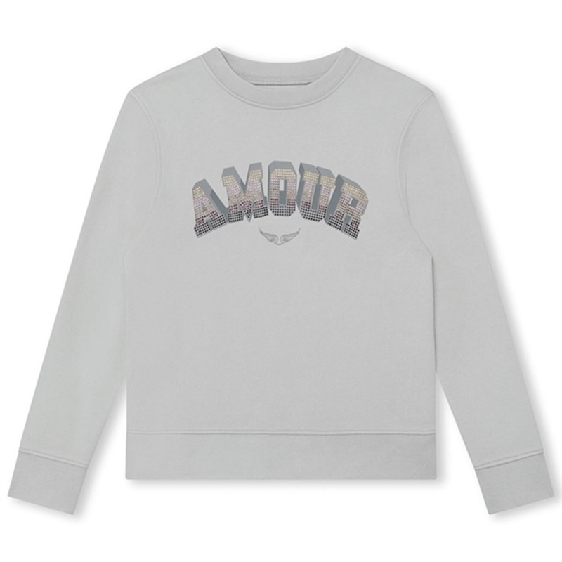 Zadig \u0026 Voltaire Light Grey Sweatshirt