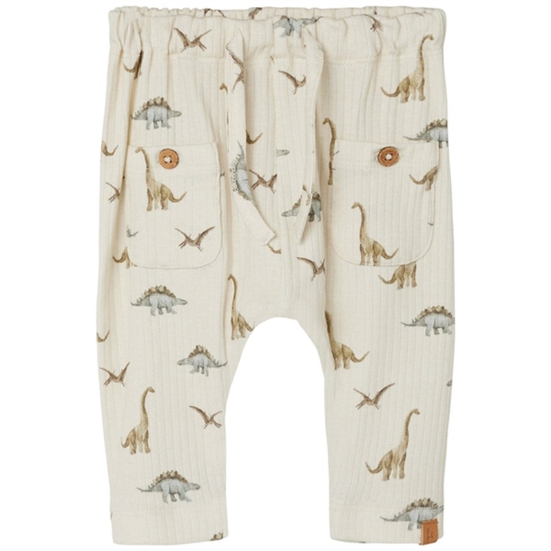 Lil’Atelier Turtledove Dino Gio Bim Loose Pants