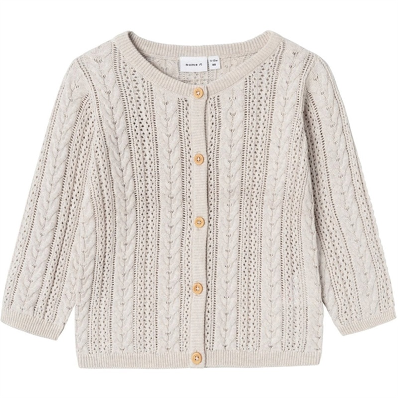 Name it Peyote Melange Bepil Knit Cardigan