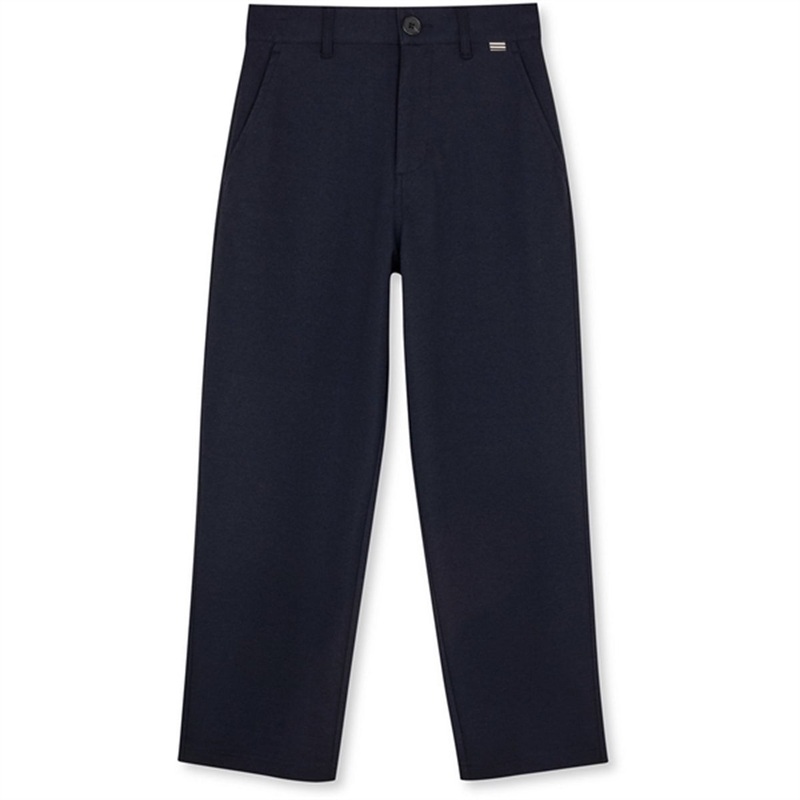 Mads Nrgaard Metropolis Maison Pants Navy