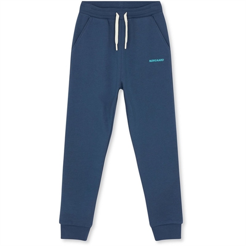 Mads Nrgaard Organic Sweat Poro Pants Sargasso Sea