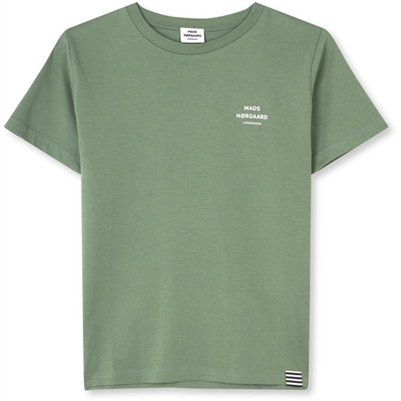 Mads Nrgaard Printed T-Shirt Thorlino T-Shirt Sea Spray