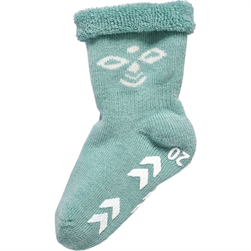 Hummel Blue Surf Snubbie Socks