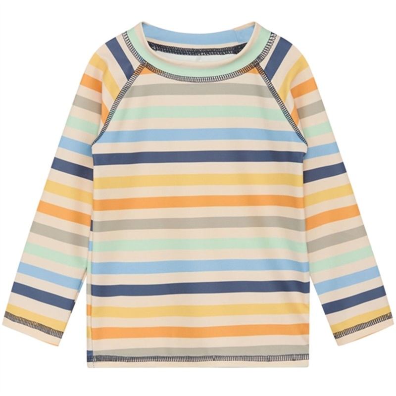 Hust \u0026 Claire Peony Blue Maiak Swim Blouse