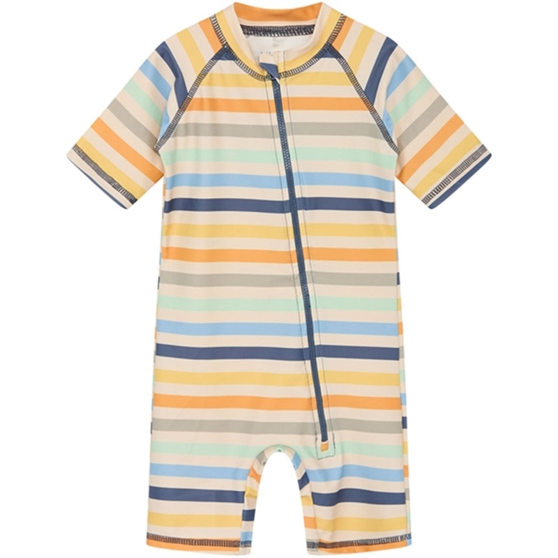 Hust \u0026 Claire Peony Blue Makki Swimsuit