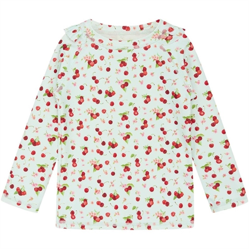 Hust \u0026 Claire Wan Blue Maiak Swim Blouse