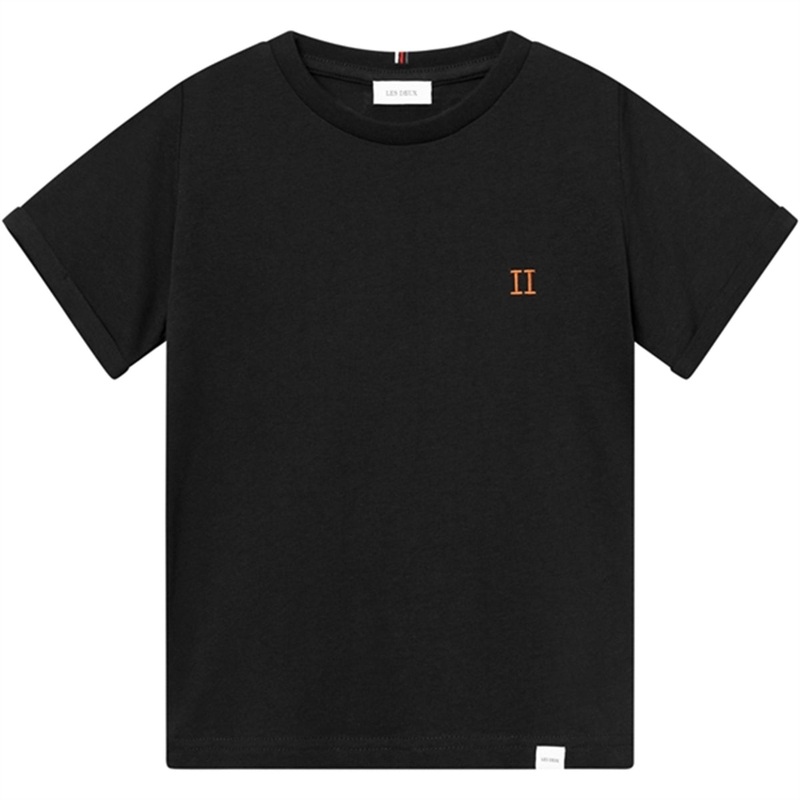 Les Deux Kids Black\/Orange Nrregaard T-Shirt